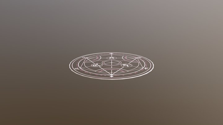 Summoning Circle 3D Model