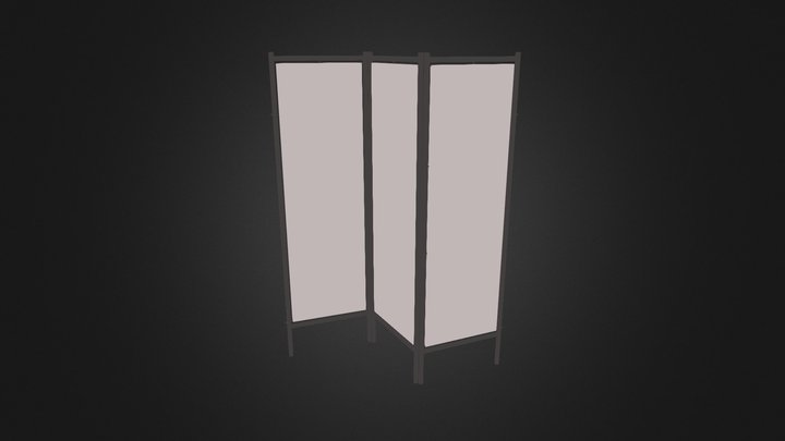 [6065] Paravent 3D Model