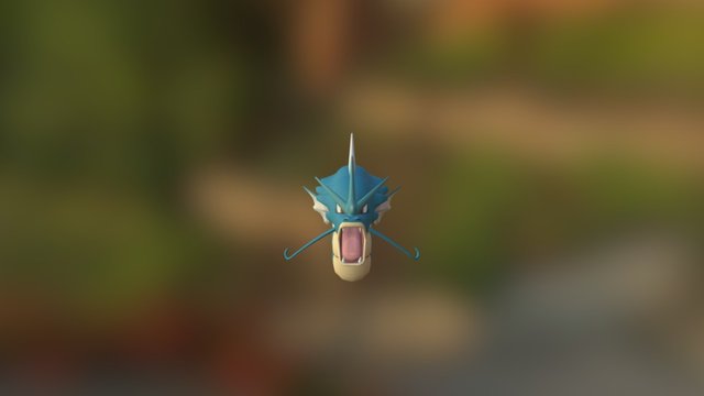 Gyarados (Idle) 3D Model