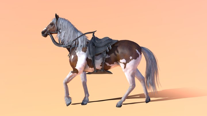 Horses 3D models - Sketchfab