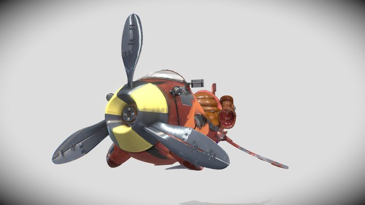 Jak and Daxter Hover Bike 3D Model