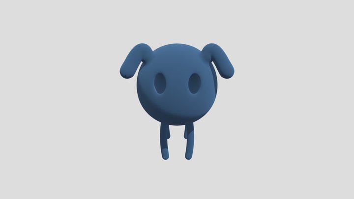 Palette Grove Dog Type 3D Model