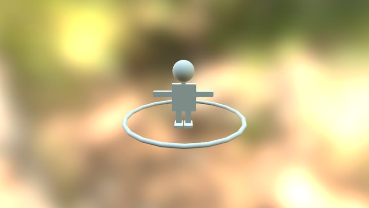 Robot Hula- Hooping 3D Model