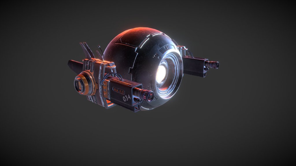 Drone futuriste