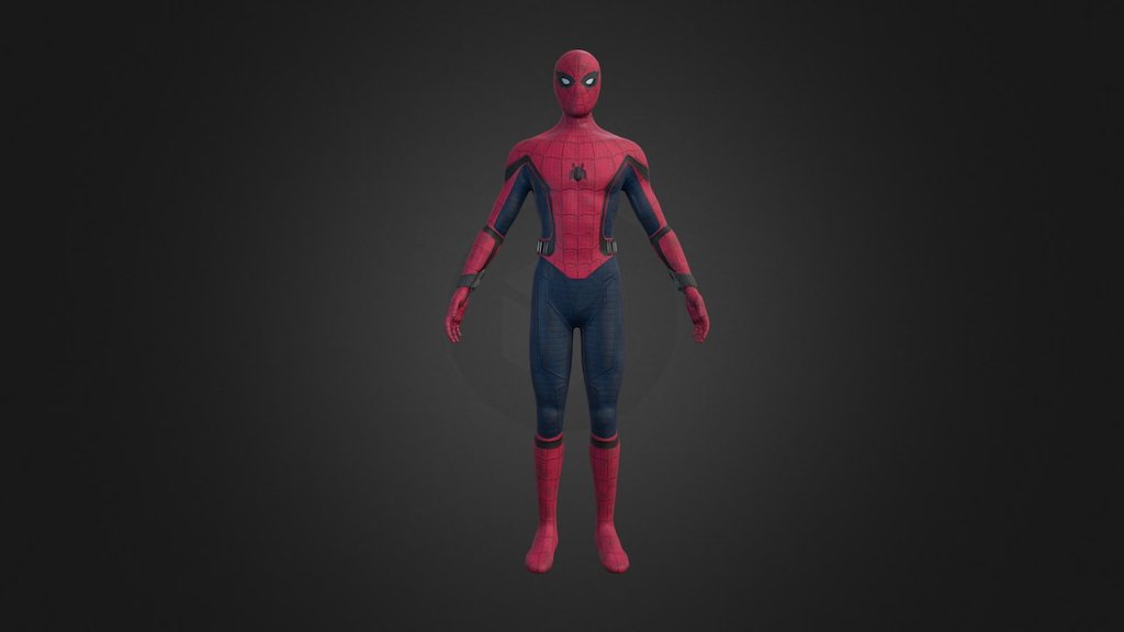 Spider-Man - 3D model by Matthew Trupiano (@Trupianom) [61ffa10 ...