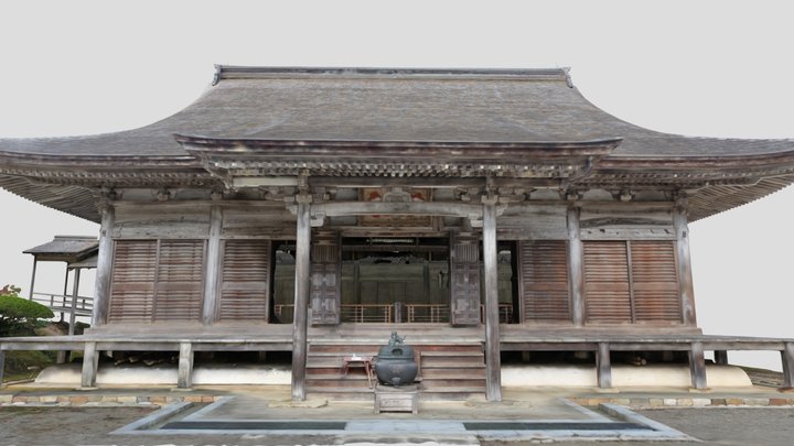 妙成寺本堂　国指定重要文化財 3D Model