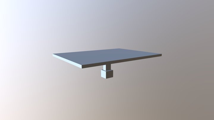 TABLE - Static mesh w/ UV's 3D Model