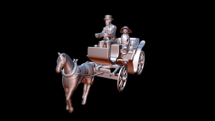 Carreta 3D Model