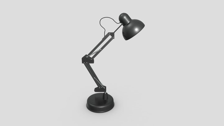 Study Lamp 3D Model