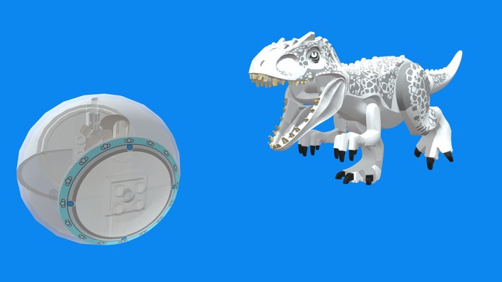 LEGO Jurassic World Indominus Rex Chase