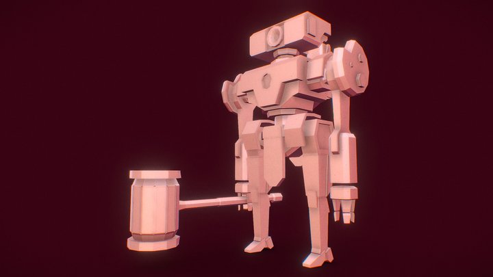 HammerBot – Free 3D Model STL