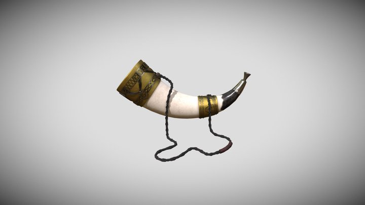 Horn of Gondor 3D Model