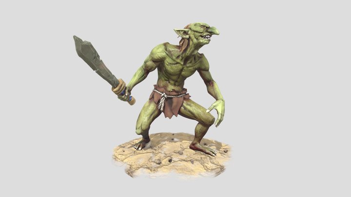 Goblinoid 3D Model