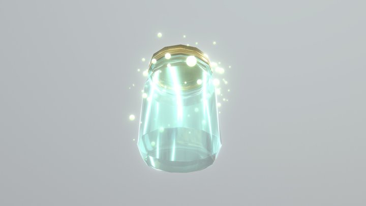NOMFst Mason Jar 2 3D Model