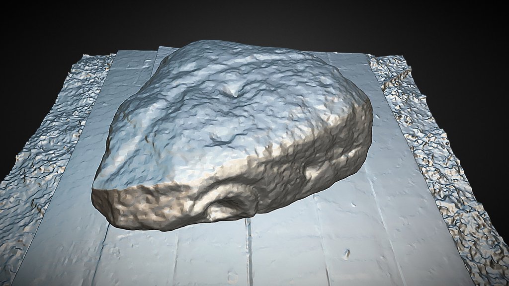 Rock from bumpy field (matcap)