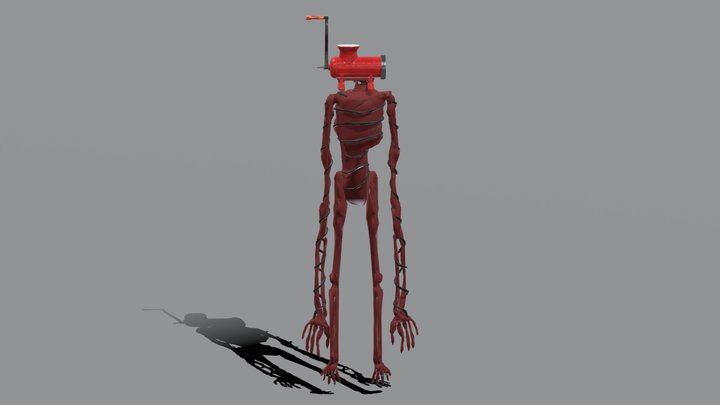 Meatgrinder Siren Head Realistic – Modèle 3D gratuit STL