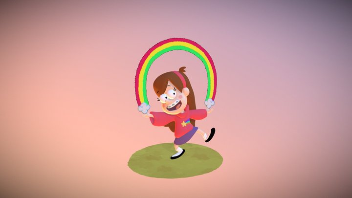 Mabel Pines Gravity Falls 3D Model
