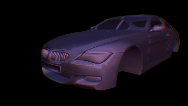 BMW M6 2006 3D Model