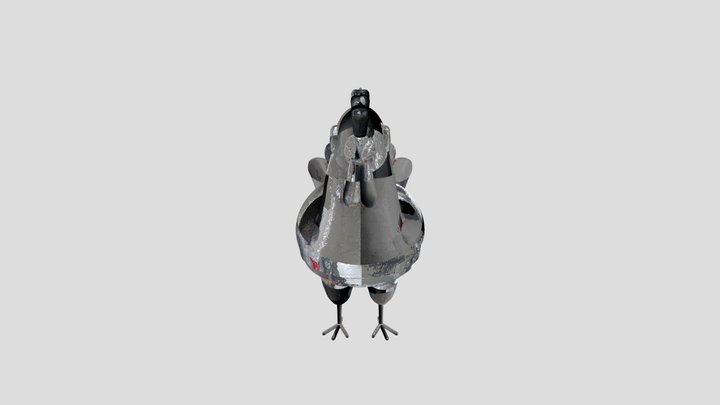 Cartoon Chicken (watermark test) - SupaVoxel