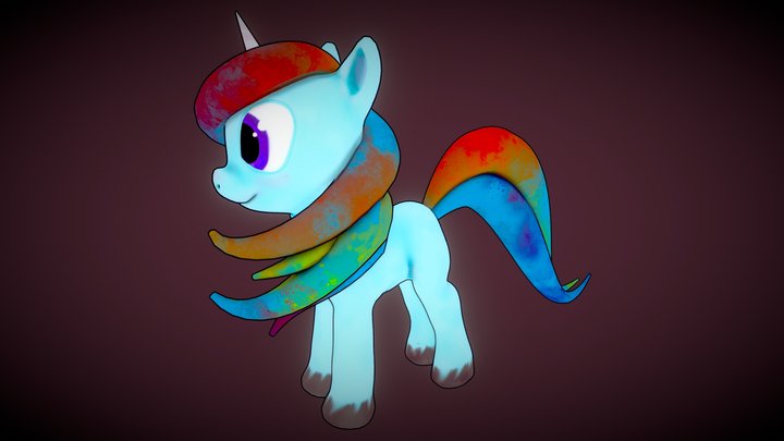 MLP inspired 3D Model