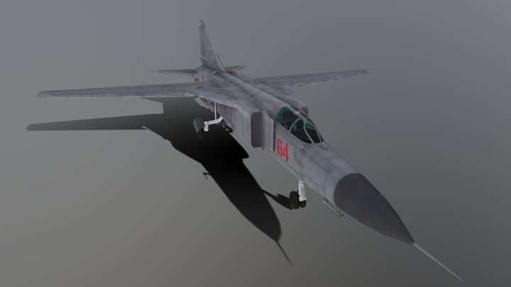 MiG-23ML (North Korea) – Free 3D Model STL