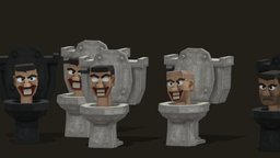 Blockbench Clippy - Download Free 3D model by miibles [3863db7] - Sketchfab