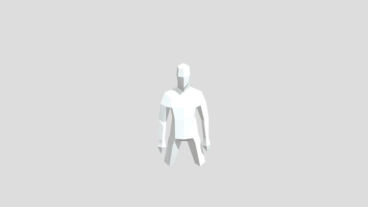 Kneeling Idle 3D Model