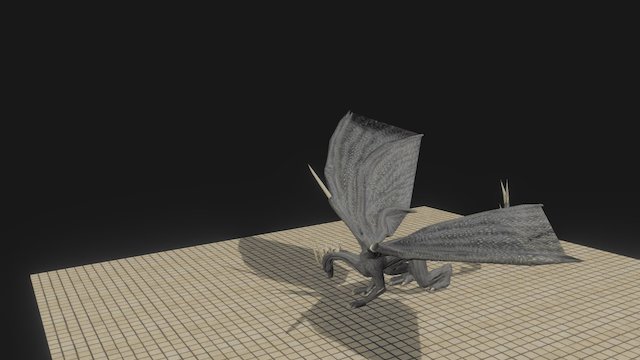 Dragon-idle-animation 3D Model