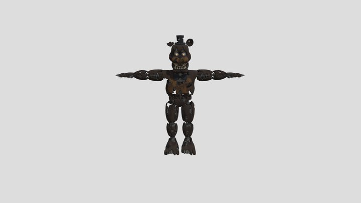 Nightmare Freddy 3D Model