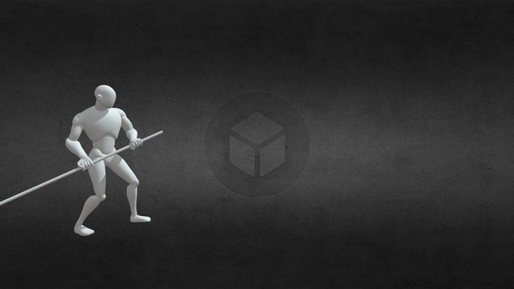 SpearAnim 3D Model