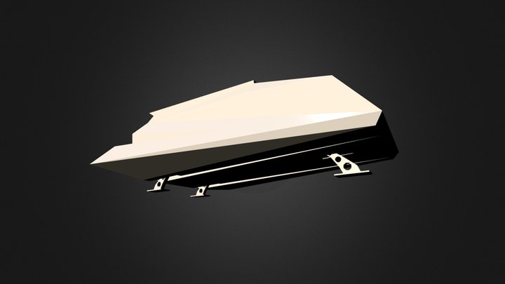 Spaceship 3D Model