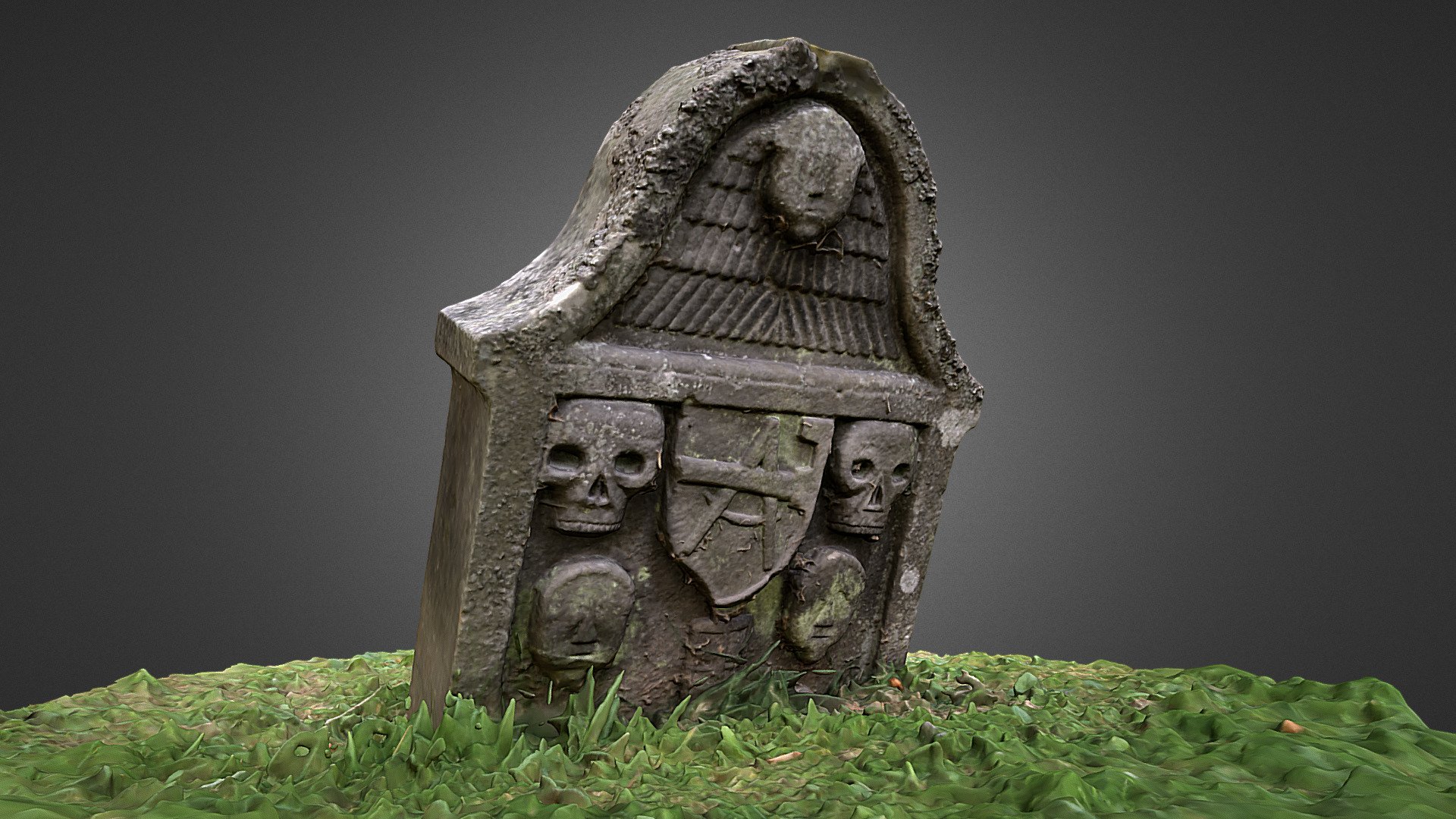 1731 gravestone, Falkland, Scotland