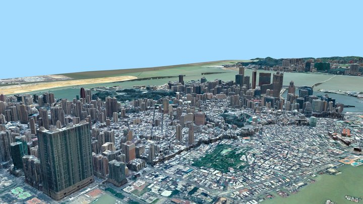 Macau Macao, China 3D Model