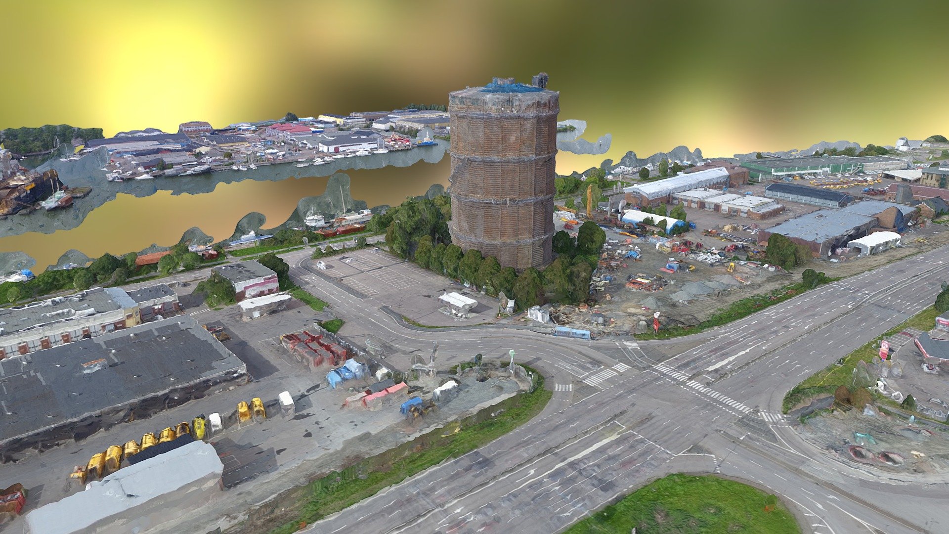 Gasklocka-02 Simplified 3d Mesh