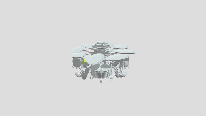 Arte Povera Conceptual BBQ (Spring 2020) 3D Model