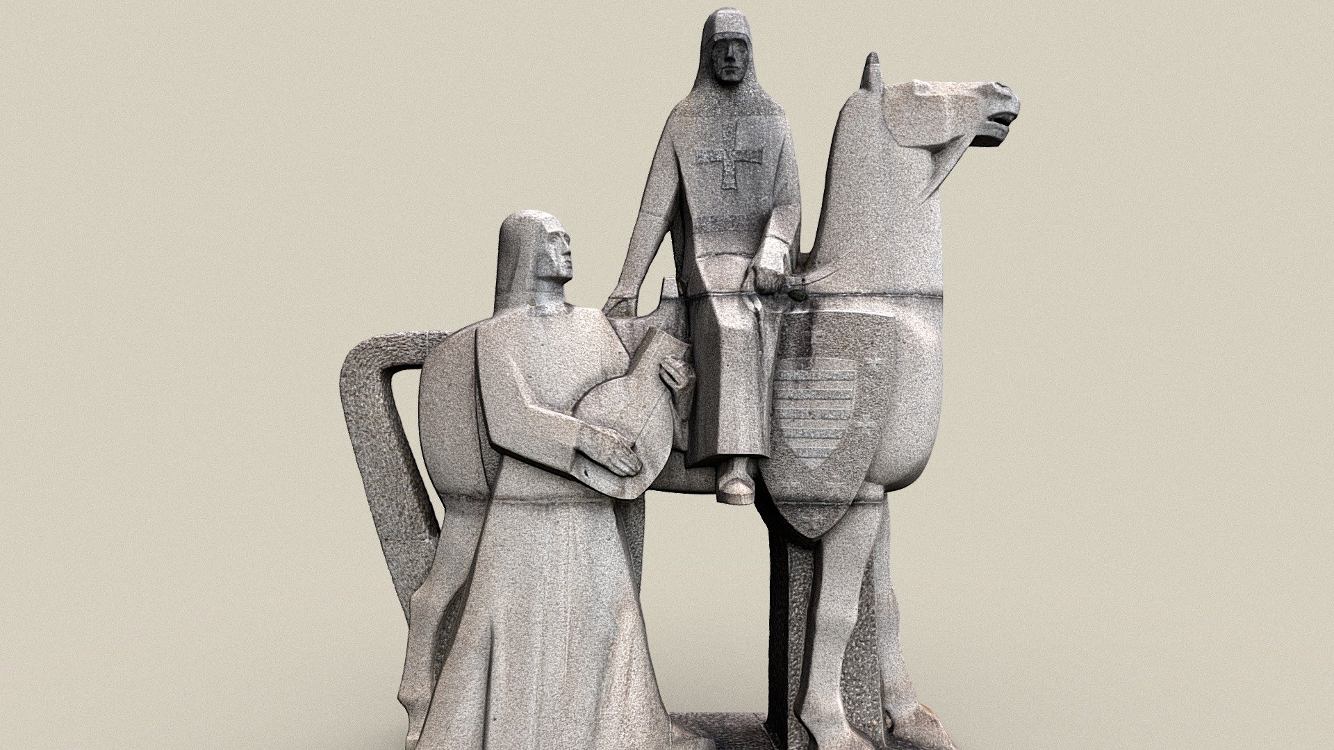 Reiterstatue — Sketchfab embed 3D viewer