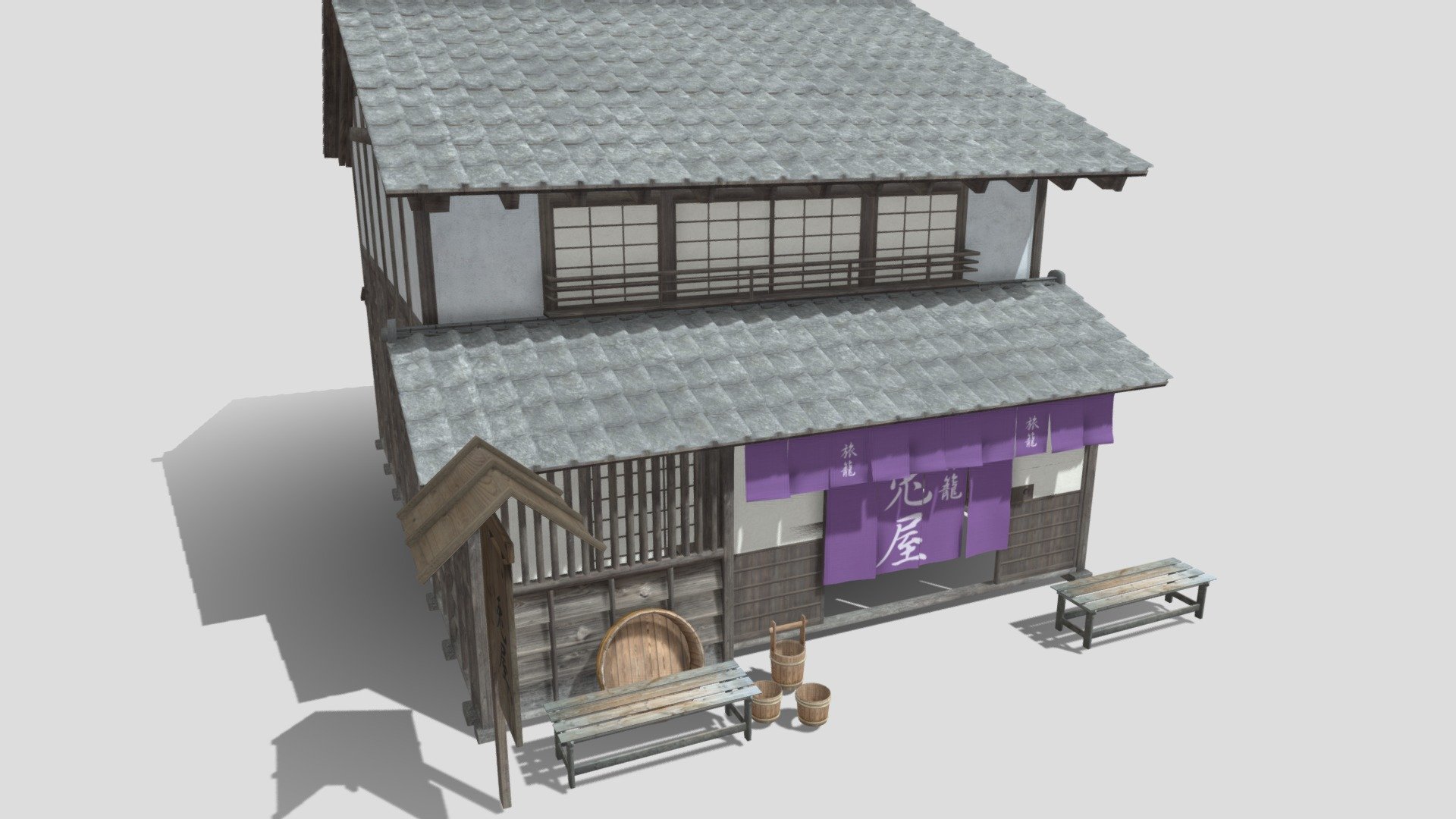 hatago usagiya - Buy Royalty Free 3D model by local.yany [6210c7b ...