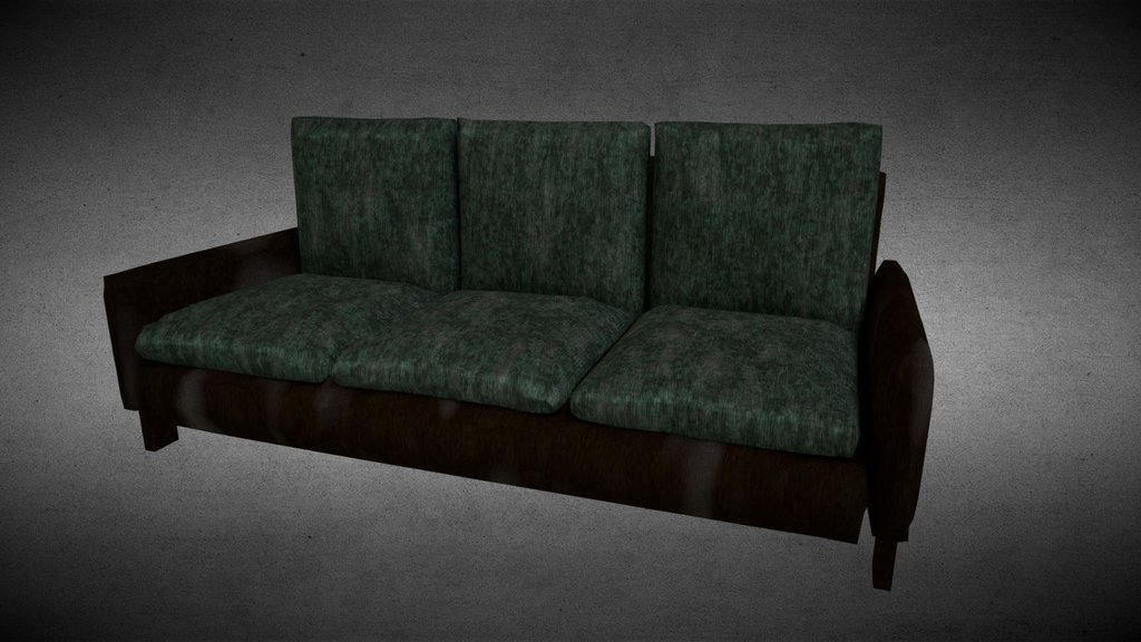 Distressed Horror Sofa