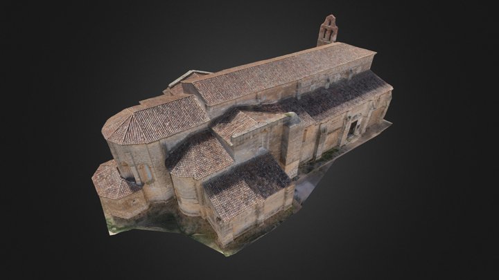 Monasterio Santa María de Palazuelos 3D Model
