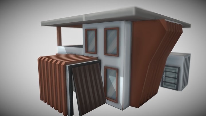 Modern House 3D Model