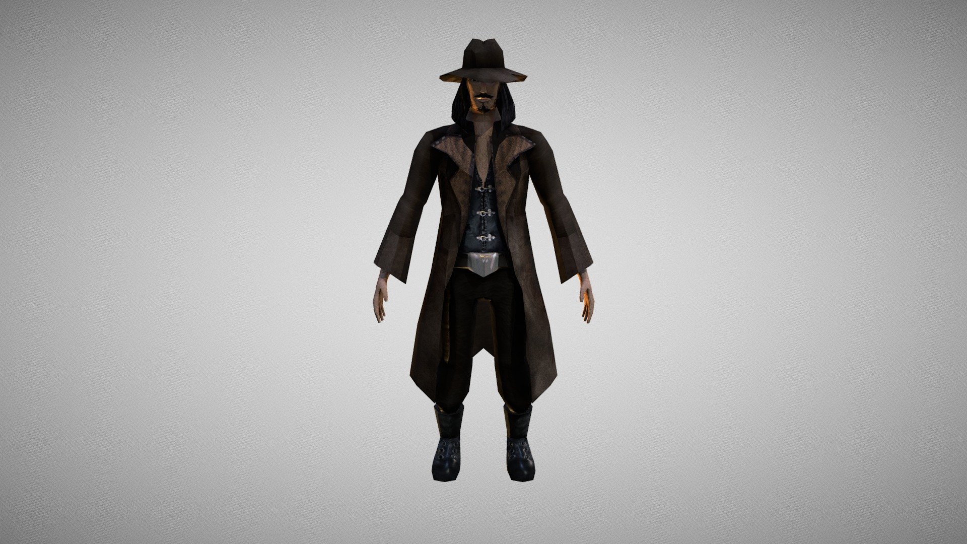 Beast Hunter Character Model