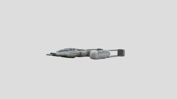 Y-wing starfighter 3D Model