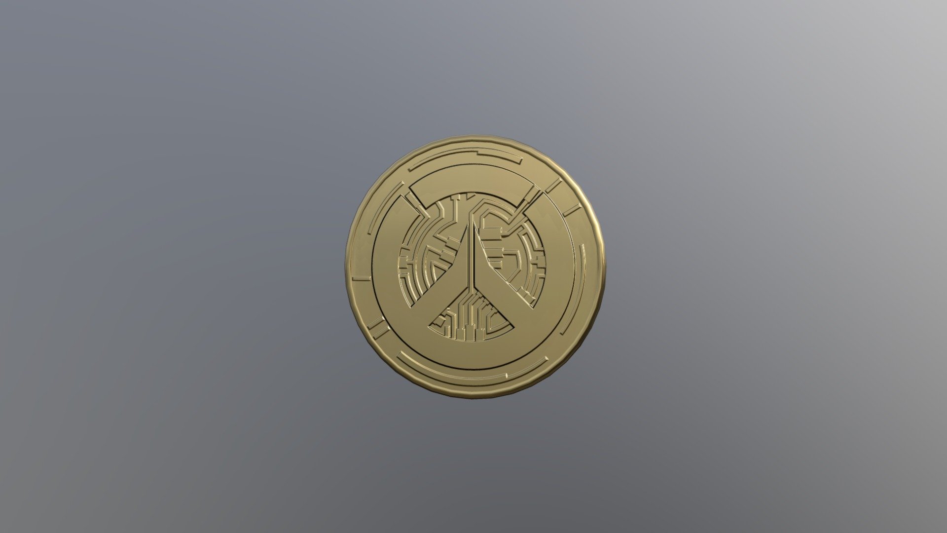 Overwatch coin funart