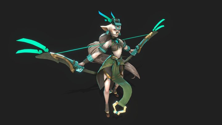 Crescent 3D Model