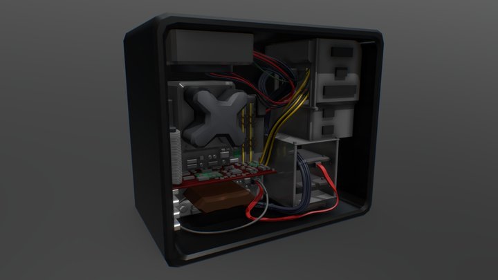 PC wires 3D Model