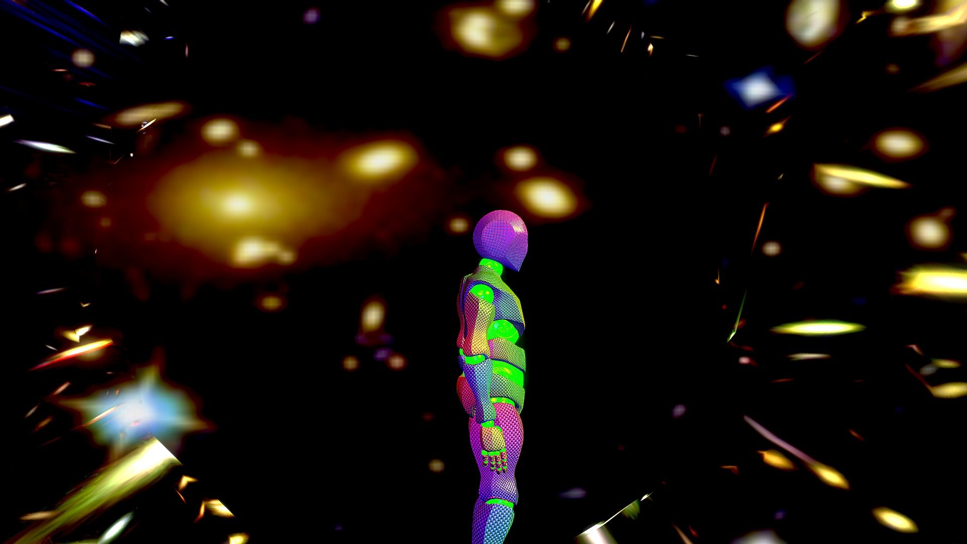 HOLOGRAPHIC BEINGS IN A HOLOGRAPHIC UNIVERSE.