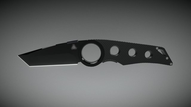 Pocket Knife 3D Model