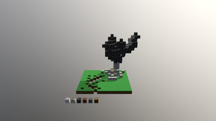 Minecraft Dioma 3D Model