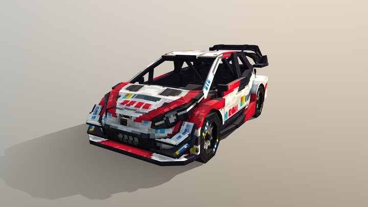 Toyota Yaris WRC 3D Model