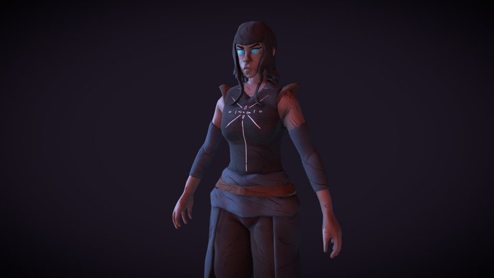 Full Body Character 3D Model